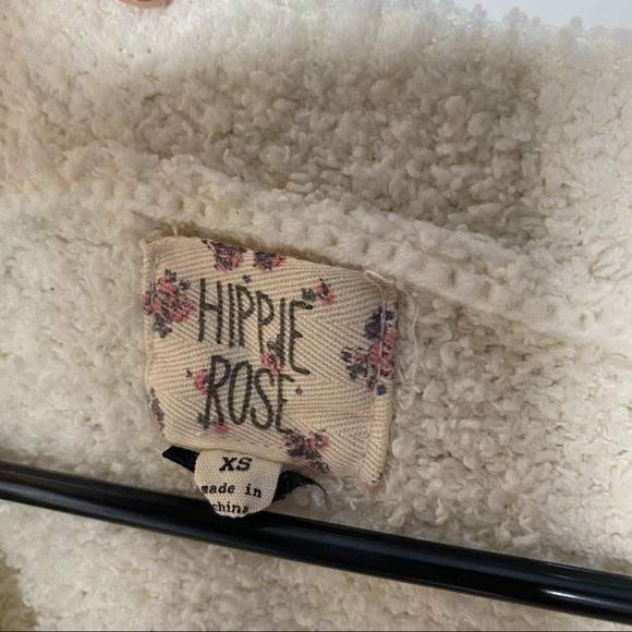 Hippie Rose Sherpa Cardigan - Picture 4 of 5
